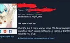 Conta stem com diversos jogos - CS GO, GTA 4,etc