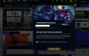 Conta Ouro 1 com 25 Champs e 4 Skins + 8 Fragmentos