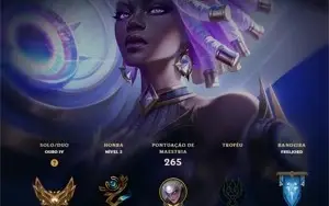 vendo conta de lol barata