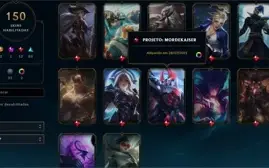 vendo conta de lol barata