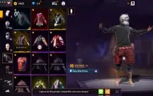 Conta de Free Fire Gemada a venda