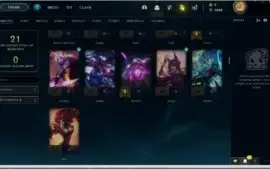 CONTA SMURF LOL NÍVEL 35
