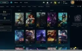 CONTA SMURF LOL NÍVEL 35