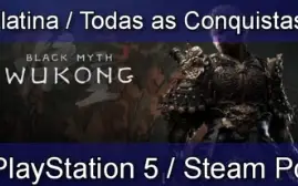 Black Myth: Wukong -Platina/100% Conquistas - Ps5 / Steam Pc