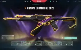 R$3000 Em Skins + Pacote Champions 2022 E Vandal Champions