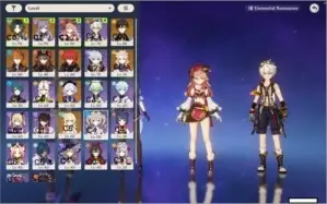 CONTA AR55 COM 8 PERSONAGENS 5* + ARMA 5* + ARMAS DO PASSE