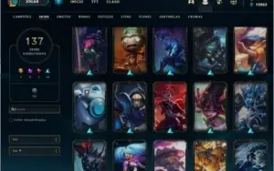 Conta Lol 2011 Kayle Juiza Rammus Rei + 137 skins