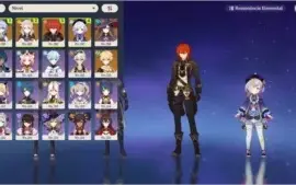 Ar 48 Ganyu, Albedo, Diluc, Qiqi e Mona, 100% no banner