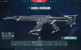 Conta Valorant Full Acesso, Vandal Kuronami (Peak Plat 1)