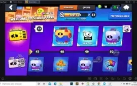 Conta Brawl Star com 39 Brawlers e 20 k Trofeus