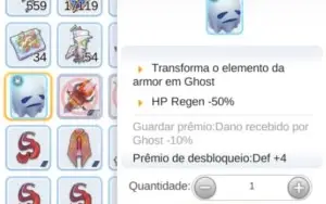 Conta Ragnarok Mobile com Carta Ghostring