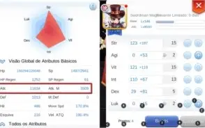 Conta Ragnarok Mobile com Carta Ghostring
