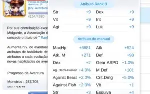Conta Ragnarok Mobile com Carta Ghostring