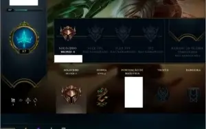 Conta de League of Legends 31 campeões 0 skin bronze 2
