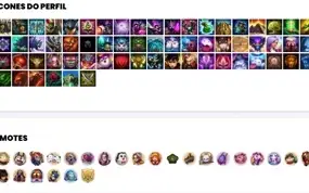 Conta Ferro 2 com 23 Champs e 16 Skins + 1400 RP