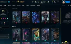 league of legends contas nfa