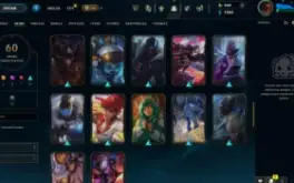 league of legends contas nfa