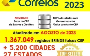Base De Cep 2023 Master Completa Atualizada! [Bônus]