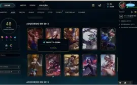 Conta League of Legends Platina 2 (solo) Diamante 5 (Flex)