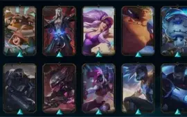 Conta League Of Legends  Todos Campeões 147 Skins Level 367