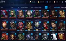 Marvel Future Fight |Lvl 130 |Vip 3 |1 T4 |27 T3 |6% Pierce