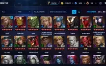 Marvel Future Fight |Lvl 130 |Vip 3 |1 T4 |27 T3 |6% Pierce