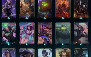 Conta League of Legends (161 skins, all champs, propria)
