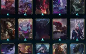Conta League of Legends (161 skins, all champs, propria)