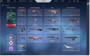 CONTA VALORANT OURO 3 + SKINS