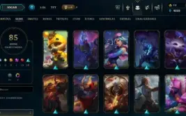 Nível 212, Platina Iv, 131 Champs E 85 Skins