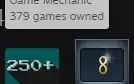 Contas com um total de mais de 1500 jogos