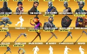 Conta Fortnite S2 Full+, Cavaleiro Negro, +200 Skins