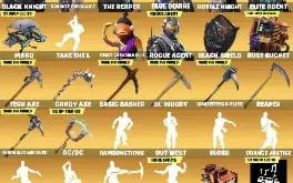 Conta Fortnite S2 Full+, Cavaleiro Negro, +200 Skins