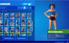 Conta Fortnite diversas skin de vários passes