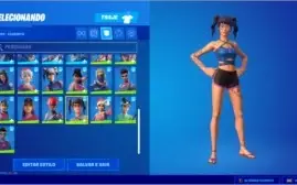 Conta Fortnite diversas skin de vários passes