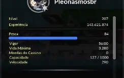 conta pxg Wingeon lvl 207 server Omega, Free to play