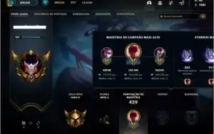 Conta ouro 4 com 130 champs e 328 skins +48 cromas