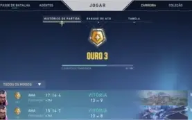 CONTA VALORANT ( COM MMR DE UM ATO SÒ PLATINA 3)