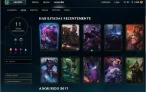 Conta platina !