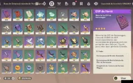 Conta END GAME~ AR 60~ 40 Tier 5 ~ 9 perso com Bis - Genshin
