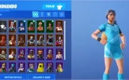 Conta Fortnite S6 - S9 + Skins, Danças compradas