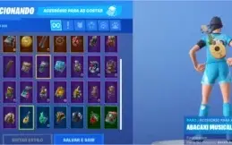 Conta Fortnite S6 - S9 + Skins, Danças compradas