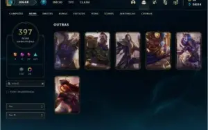 Conta Lol Diamante 2 - 397 skins