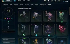 Conta Lol Diamante 2 - 397 skins