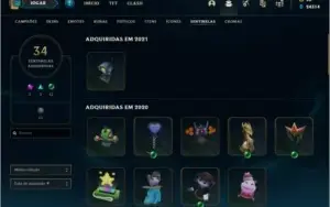 Conta Lol Diamante 2 - 397 skins