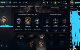 Conta LOL Platina season 11