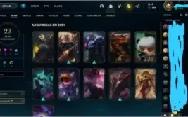 Conta LOL Platina season 11