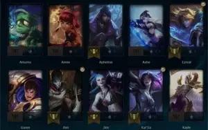 Conta lol G4