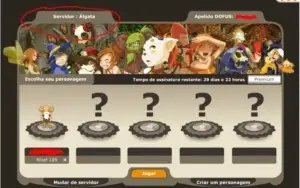 ENUTROF LV 189 DOFUS RETRO SERVIDOR ÁLGATA