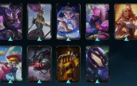 Conta League of Legends Full Acesso - 152 Champs e 83 Skins